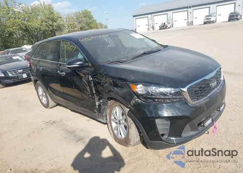 2020 Kia Sorento 2.4L Lx from USA, damaged, VIN 5XYPG4A3XLG651578